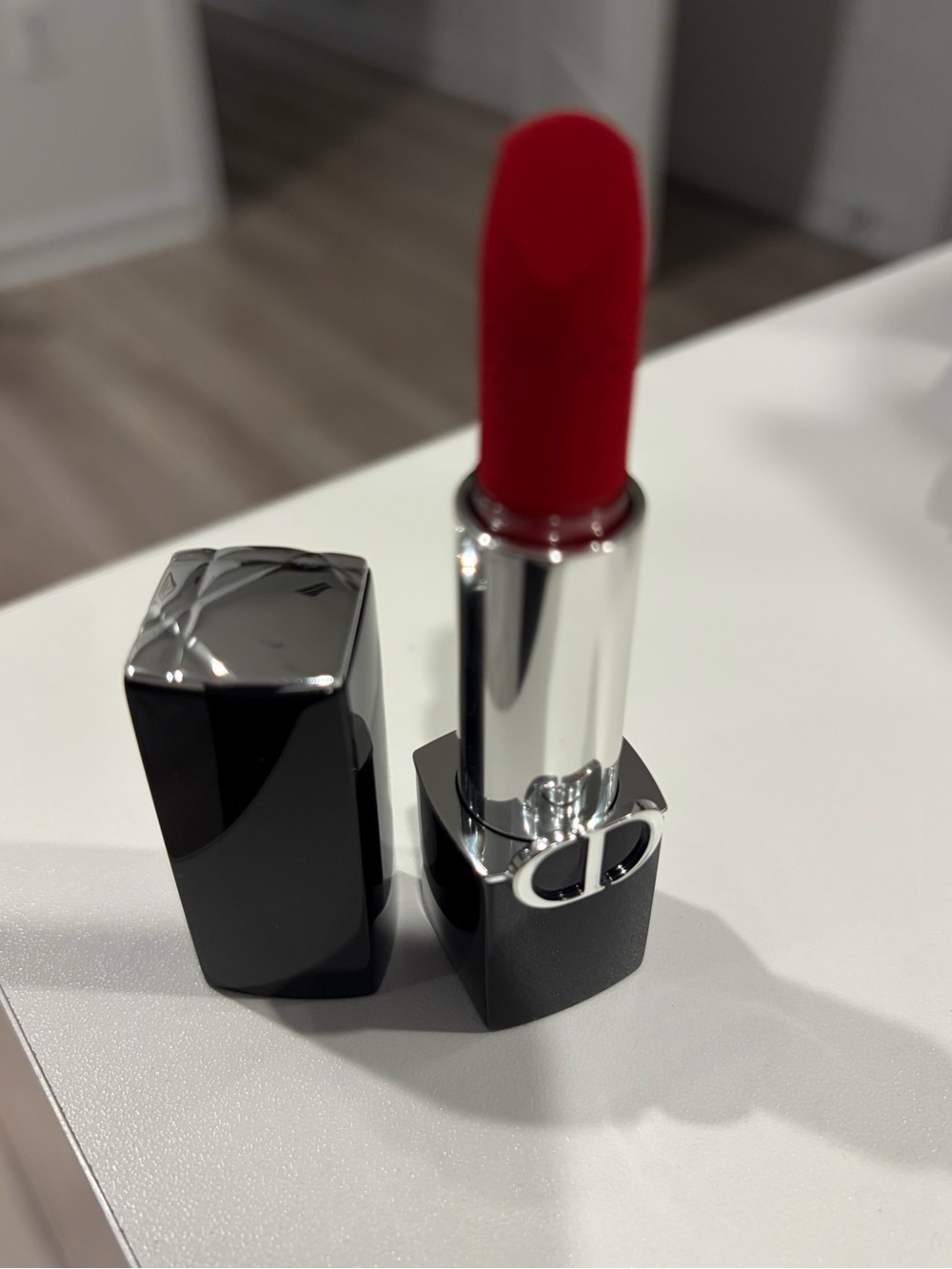 Dior Classic Bold Red Lipstick